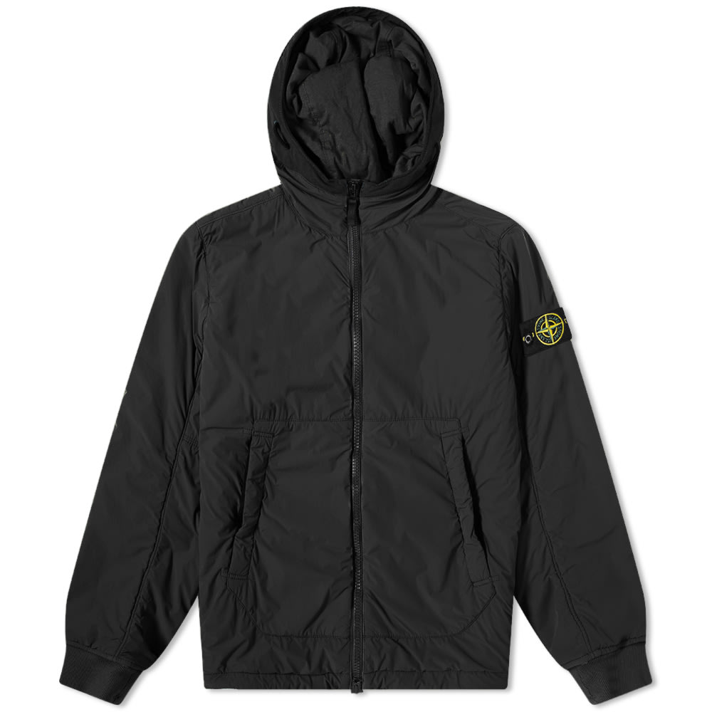 Jakna Stone Island Composite Polartec Hooded Jacket Črna | 751541928-V0029, 0