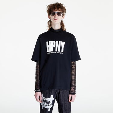 Majica HERON PRESTON HPNY Tee Črna | HMAA032C99JER0051001, 4