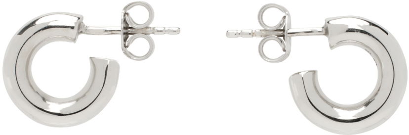Uhani LEMAIRE Lemaire Extra Small Classic Hoop Earrings Kovinski | JW0100 LO0042