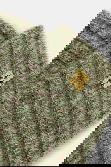 Beanie GANNI Ribbed Melange Brushed Mohair Beanie Večbarvna | A7097, 2