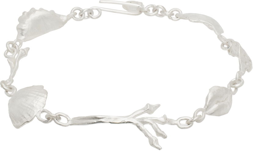 Zapestnica OUR LEGACY OUR LEGACY Beach Scrapper Anklet Kovinski | A2258BSAS