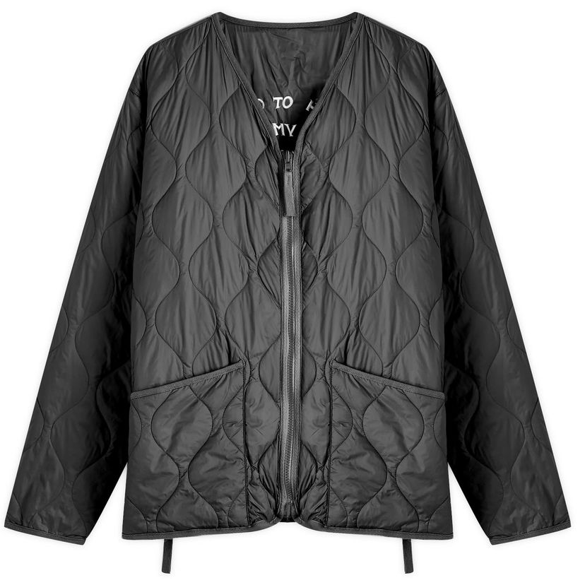 Puhovka TAION Reversible Down Jacket Črna | TAION-JK04JS-BLK