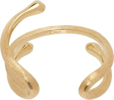Prstan CHLOÉ Eclectic Gold Cuff Bracelet Kovinski | CHC25SFB46CB7, 1