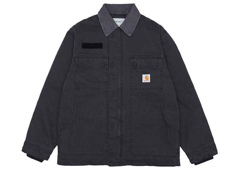 Plašči Carhartt WIP Journal x Standard Arctic Coat Black Pigment Dye Črna | a222088-22f-89pd