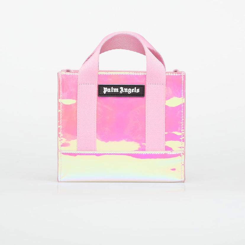 Tote bag Palm Angels Iridescent Mini Tote Roza | PGNA003F25FAB0018110