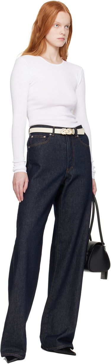 Pasovi FERRAGAMO Ferragamo Gancini Reversible Belt Bež | 23A565 - 764045, 1