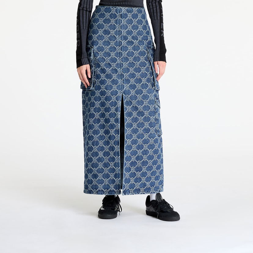 Krila DAILY PAPER Skirt Zora Denim Cargo Skirt Blue Modra | 2421066