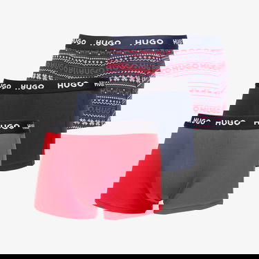 Boksarice BOSS Hugo Boss Trunk 3-Pack Boxer Shorts Večbarvna | 50532550-981, 0