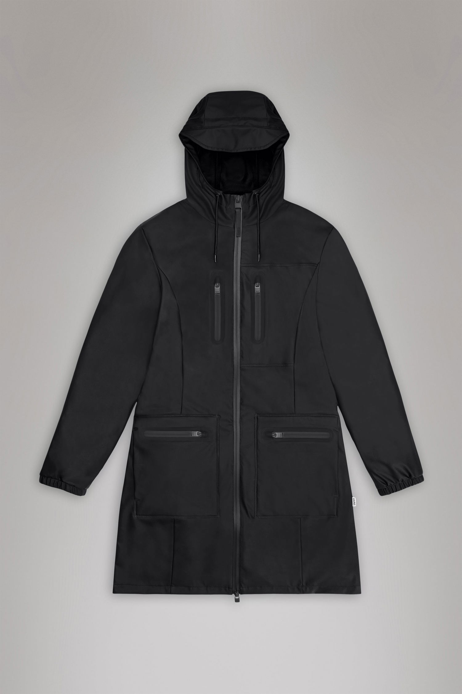 Dežni plašč Rains Cargo Curve Jacket Črna | 12050\01, 0