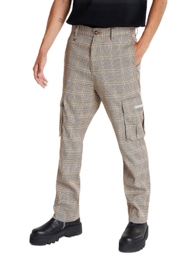 Cargo hlače Pleasures Origins Cargo Siva | P22F018 BROWN