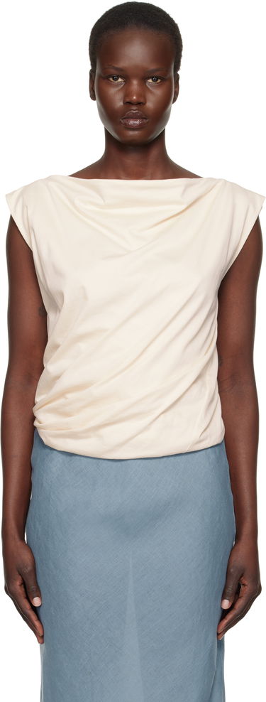 Majica brez rokavov Baserange Turn Sleeveless Top Bež | TOTUT-RC-SP25, 0