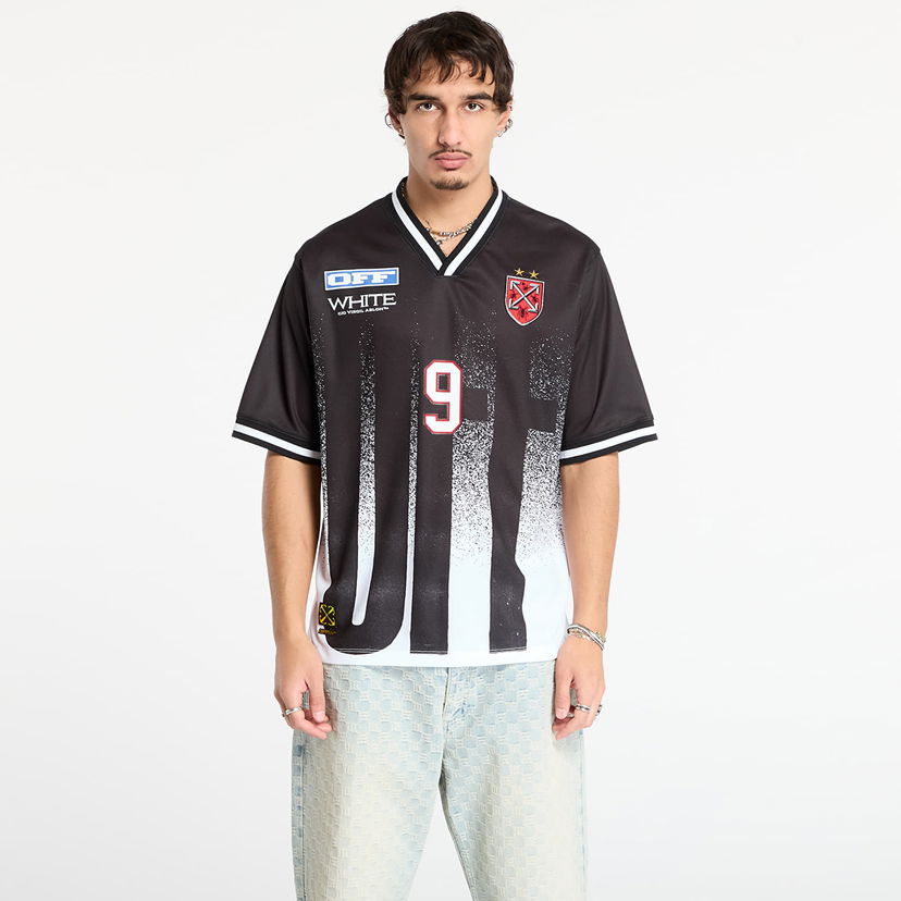Dres Off-White Big Off Gradient Soccer S/S Tee Večbarvna | OMAD00SF25JER0041001
