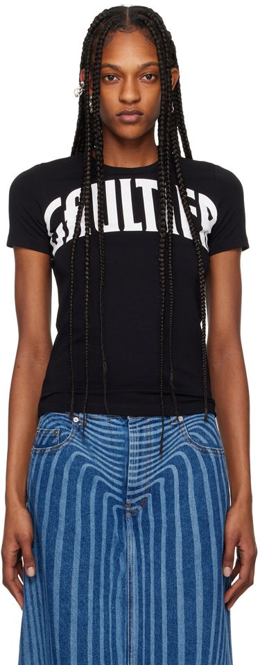 Majica Jean Paul Gaultier Jean Paul Gaultier 'The Gaultier' T-Shirt Črna | 24/25-F-TS071I-J056-0001, 0