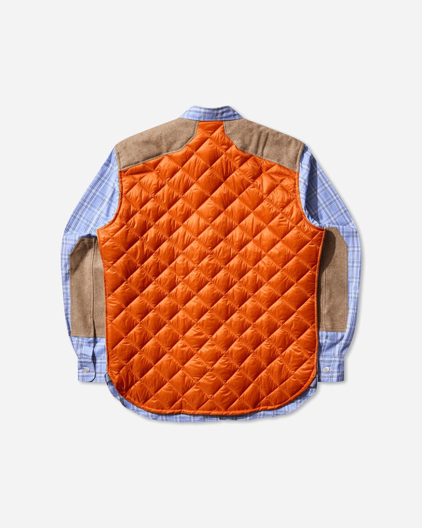 Srajce Junya Watanabe Quilted Shirt Oranžna | WP-B012-W25 1