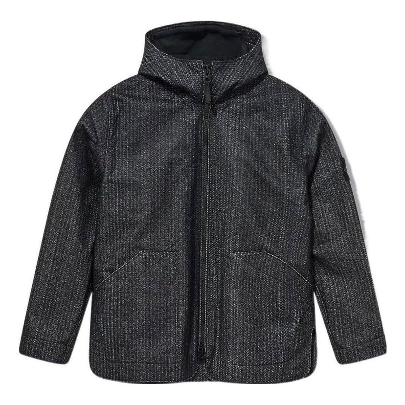Pulover Stone Island Reflective Needle Punched Jacket Črna | 771543199-V0029