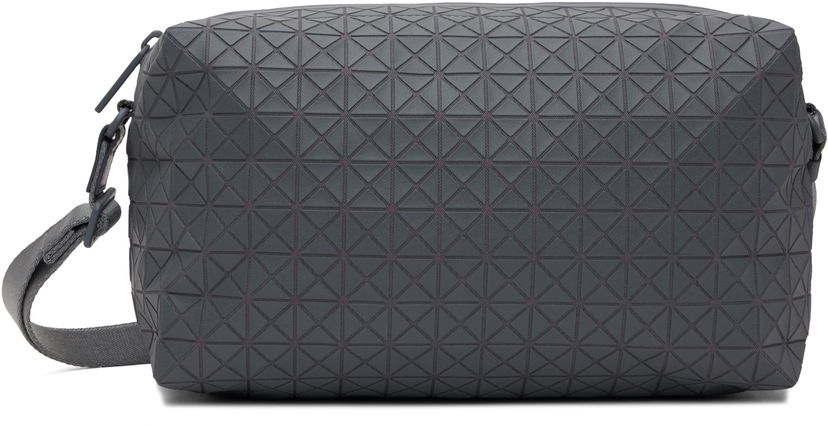 Torba za čez ramo BAO BAO ISSEY MIYAKE Geometric Patterned Saddle Bag Siva | BB49AG751