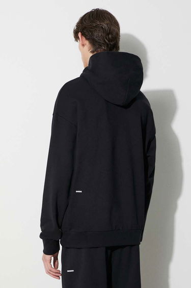 Pulover PANGAIA Pangaia Hoodie with Print Črna | 10000180, 3
