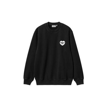 Pleteni pulover Carhartt WIP Heart Bandana Crewneck Črna | I033246_0D2_06, 2