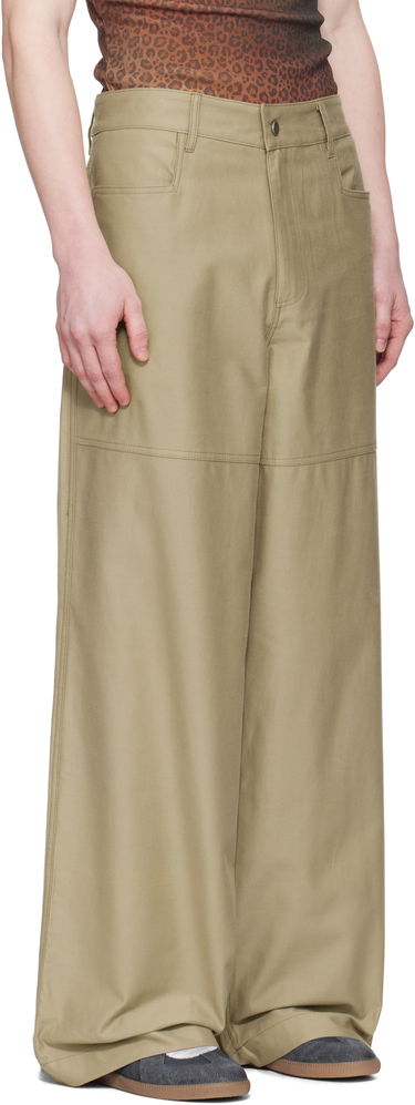 Hlače Serapis Serapis Wide Sailor Trousers Bež | SS25_WP_2, 1