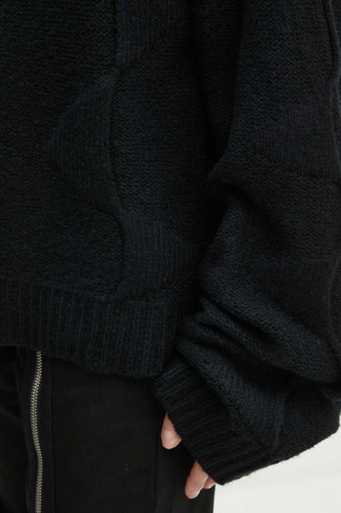 Pleteni pulover HELIOT EMIL Black Warm Wool Sweater Črna | PREAW24.M.07.063.BLK01, 9