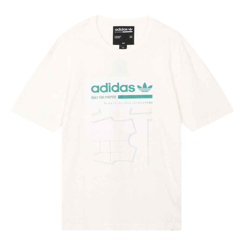 Majica adidas Originals Originals Graphic Short Sleeve T-Shirt Bela | DV1911