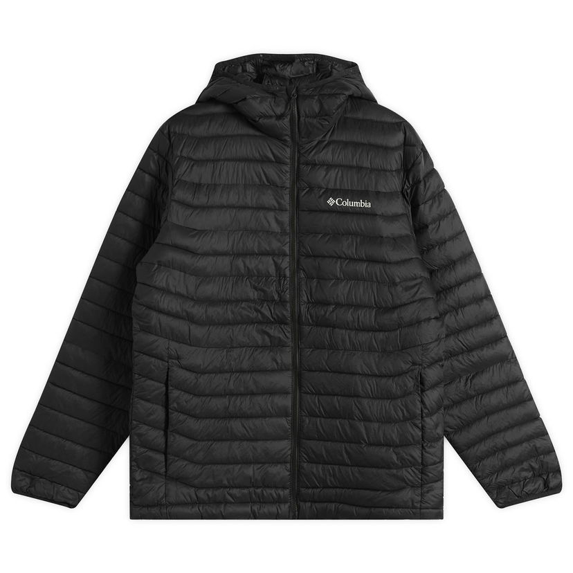 Puhovka Columbia Powder Pass Hooded Jacket Črna | 2134131-010