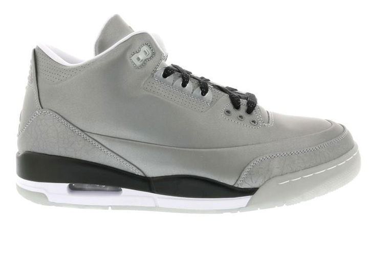 Superge in čevlji Jordan Jordan 3 Retro "5Lab3 Silver" Siva | 631603-003, 0