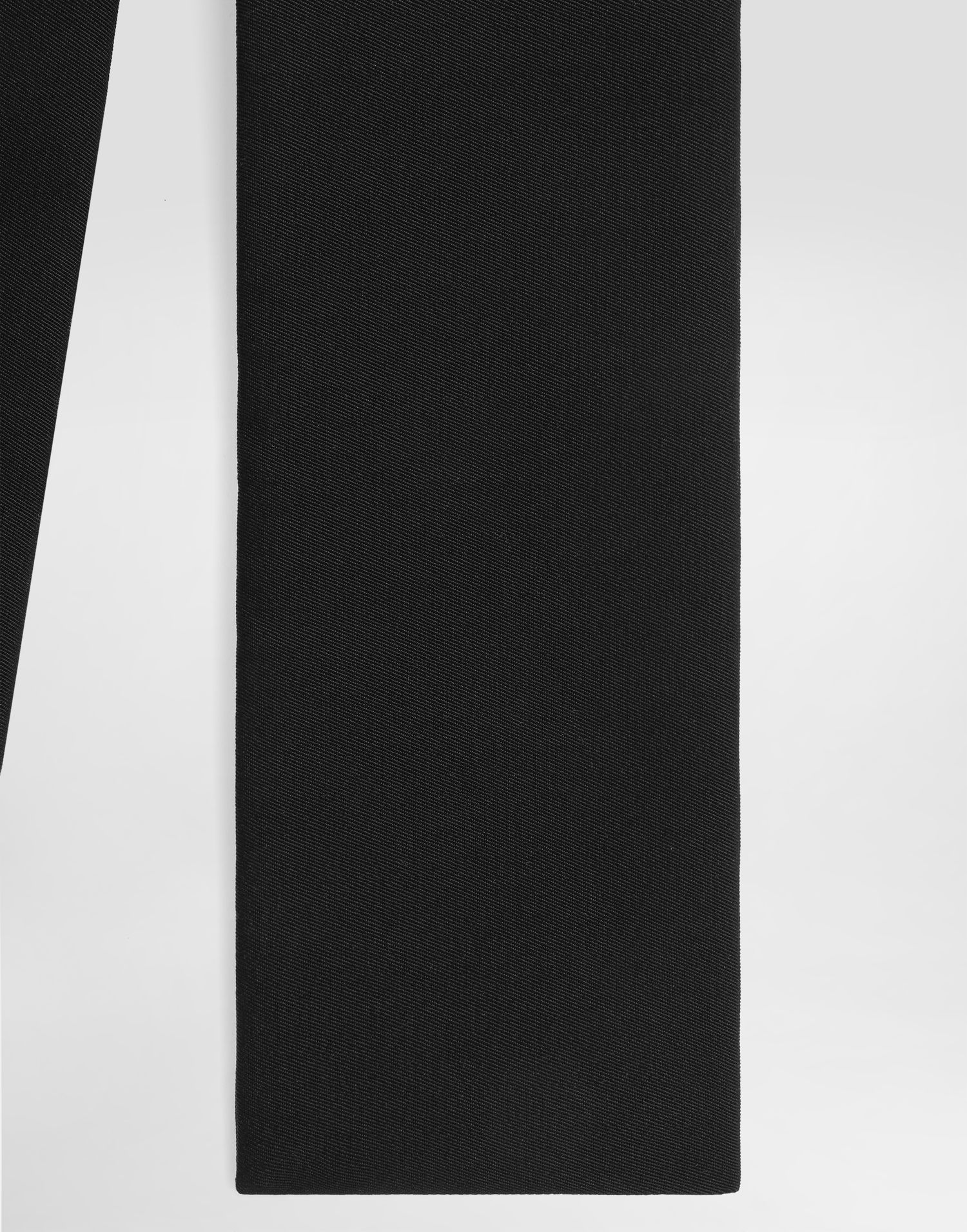Šala Dolce & Gabbana Dolce & Gabbana Wool Gabardine Scarf Črna | GQ391EFU21EN0000, 1