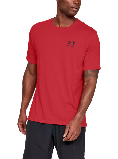 Majica Under Armour T-Shirt Sportstyle Rdeča | 1326799-600