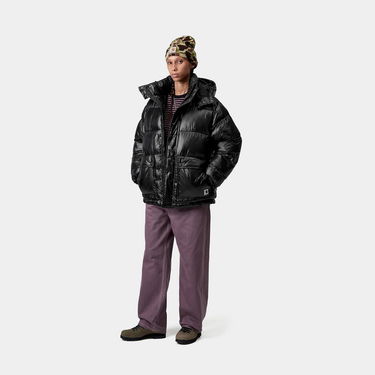 Puhovka Carhartt WIP Benson Puffer Hooded Jacket Črna | I035370_9, 4