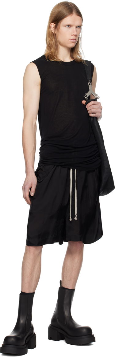 Majica brez rokavov Rick Owens Rick Owens Hollywood Basic SL Tank Top Črna | RU01E5151 JS, 3