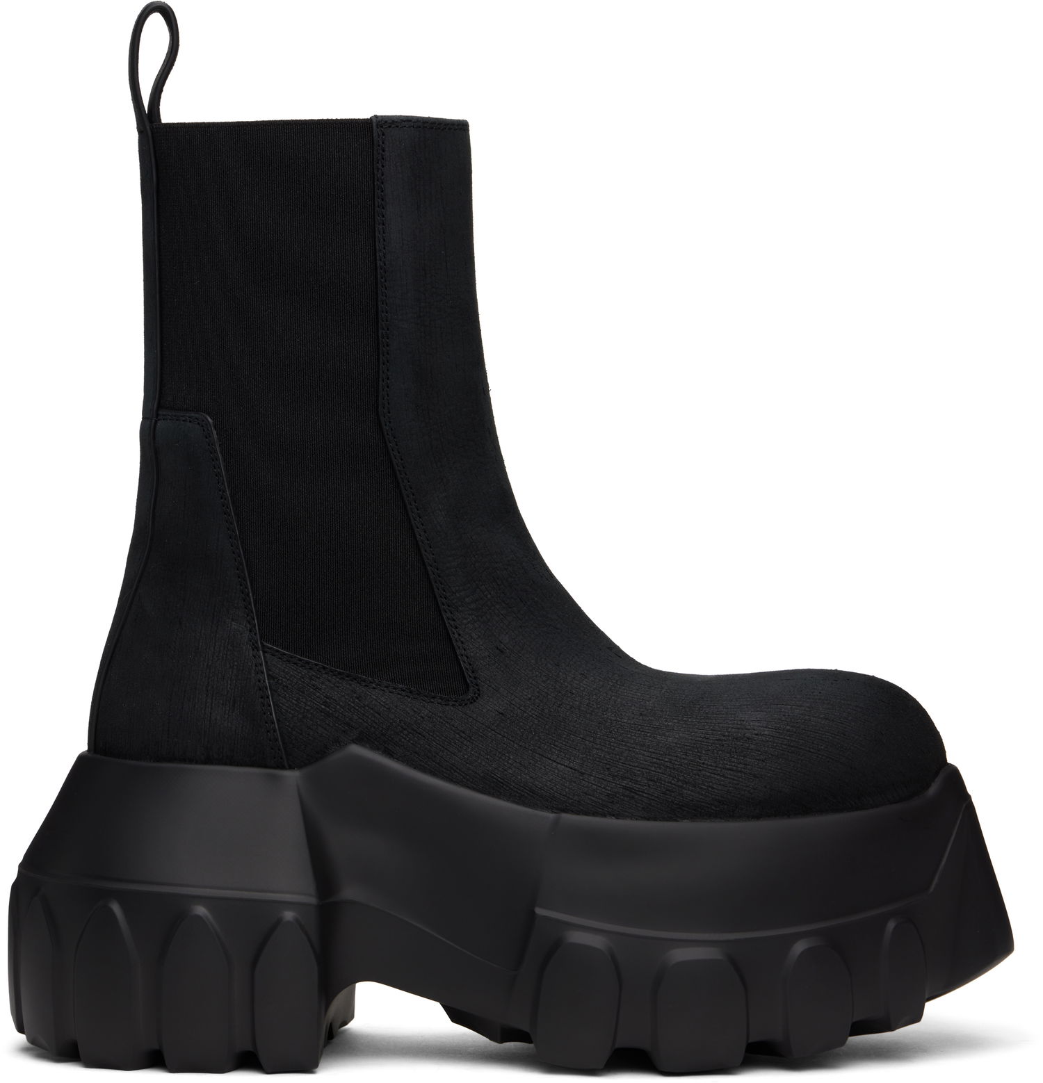 Oblačila Rick Owens Rick Owens Hollywood Beatle Mega Tractor Boots Črna | RP01E7865 LFB, 0