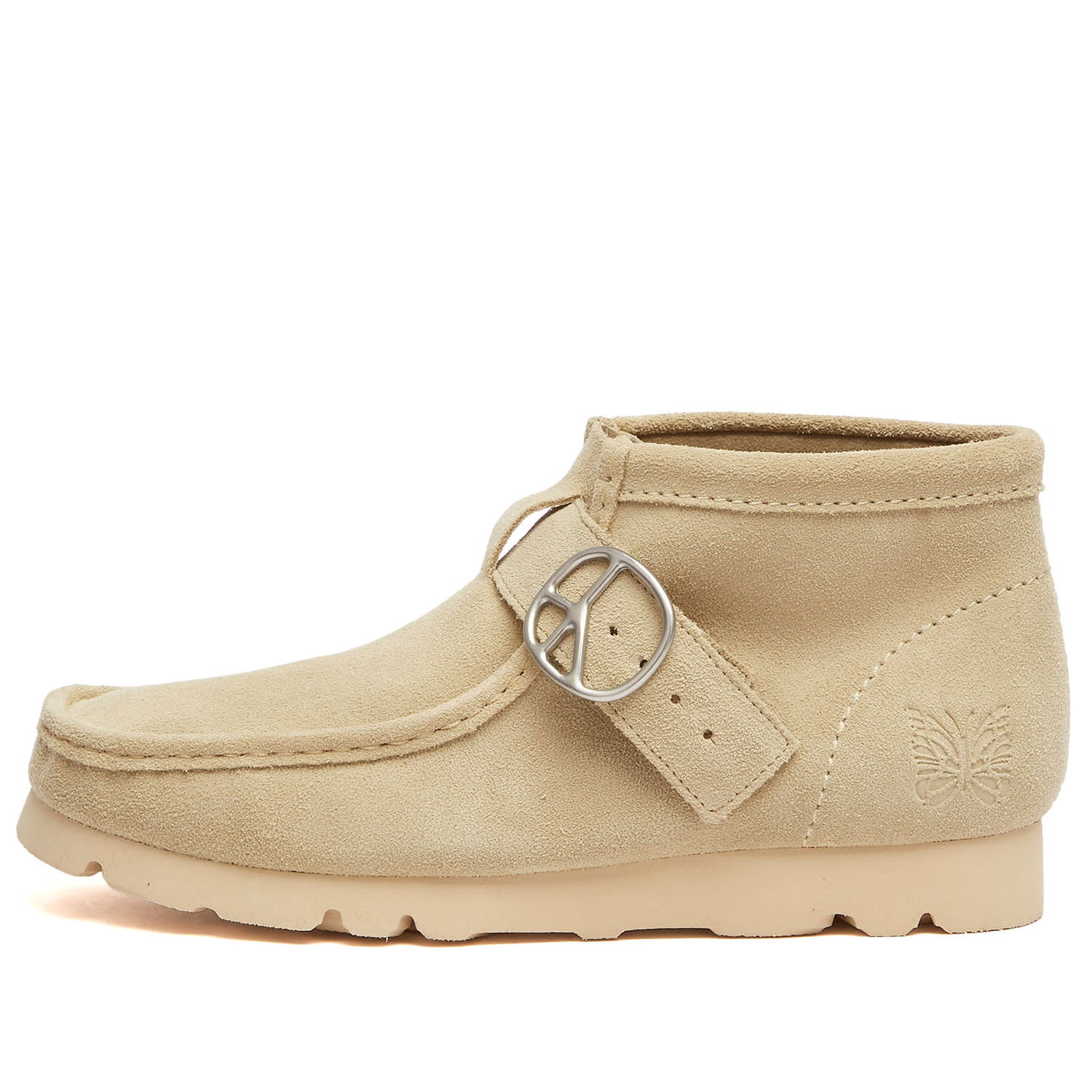 Superge in čevlji Clarks Needles Wallabee Strap Boot Bež | 26181482, 1