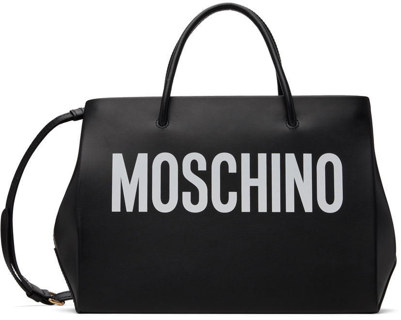 Tote bag Moschino Small Shopper Tote Bag Črna | 7415 8001 A1555
