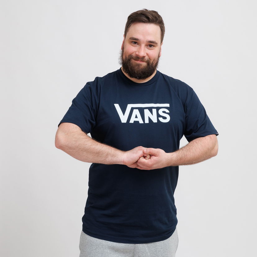 Majica Vans Classic T-Shirt Mornarica | VN000GGGEB41