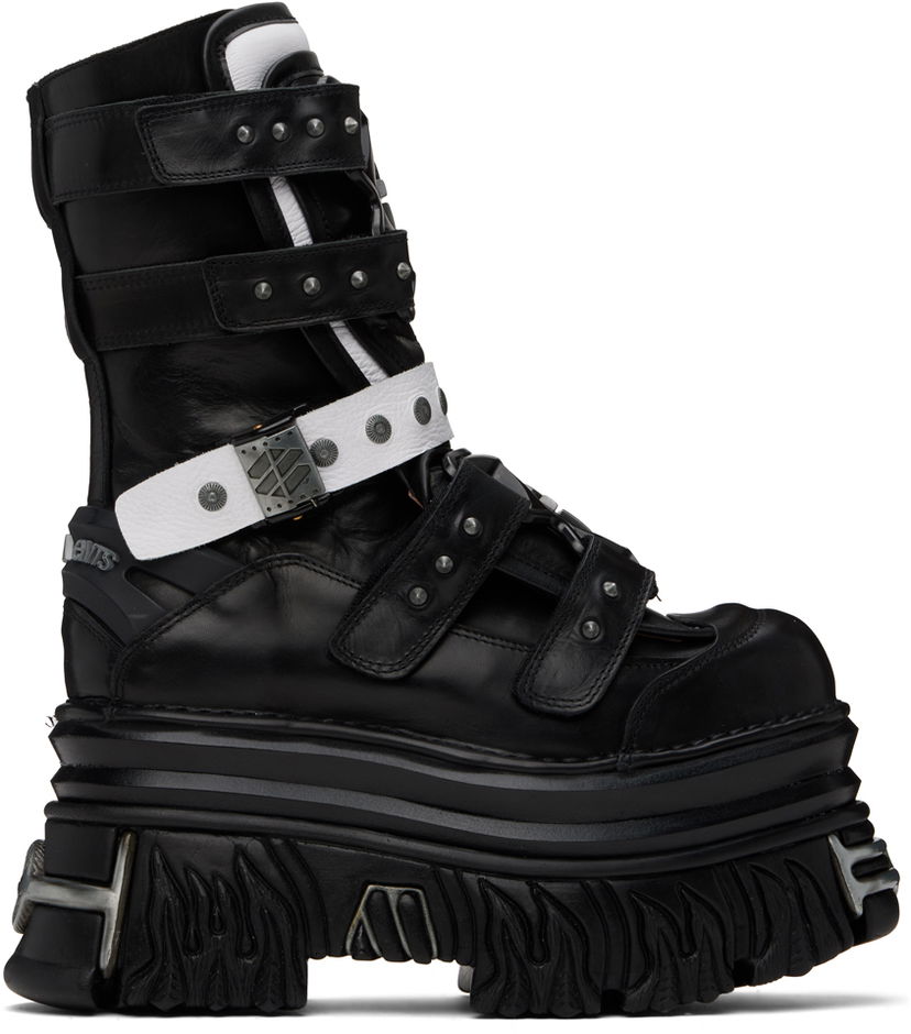 Oblačila VETEMENTS Vetements New Rock Edition Gamer Boots Črna | UA65BO100W