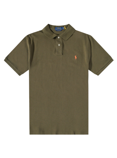 Polo majica Polo by Ralph Lauren Cusotm Slim Fit Rjava | 710782592014