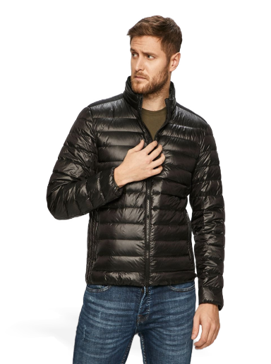 Puhovka GUESS Puffer Jacket Črna | M1RL47.WDQ50