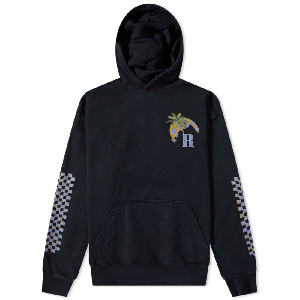 Pulover Rhude Moonlight Tropics Hoody Vintage Črna | RHPS23HO018266100610, 0