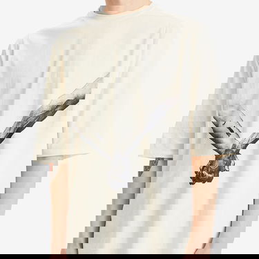 Majica Rick Owens Rick Owens Jumbo Graphic T-Shirt, Size Large Bela | RR01E5238-JNCP3-2109, 5