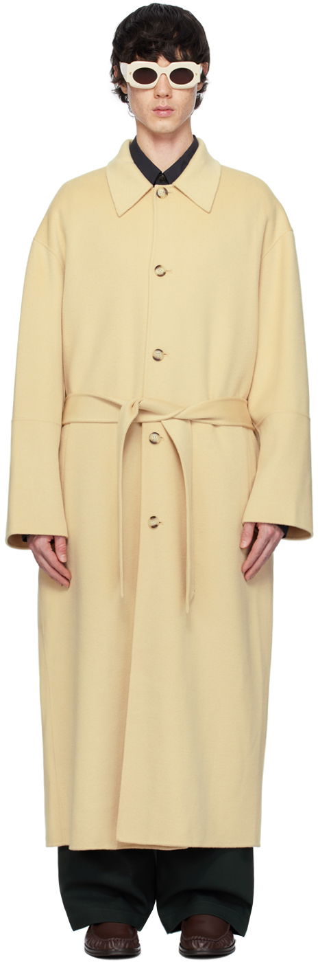 Plašči Nanushka Lucian Coat Bež | NM24RSOW02371