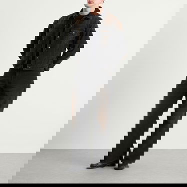 Jakna Acne Studios Corduroy Overshirt Rjava | C90200-900, 4