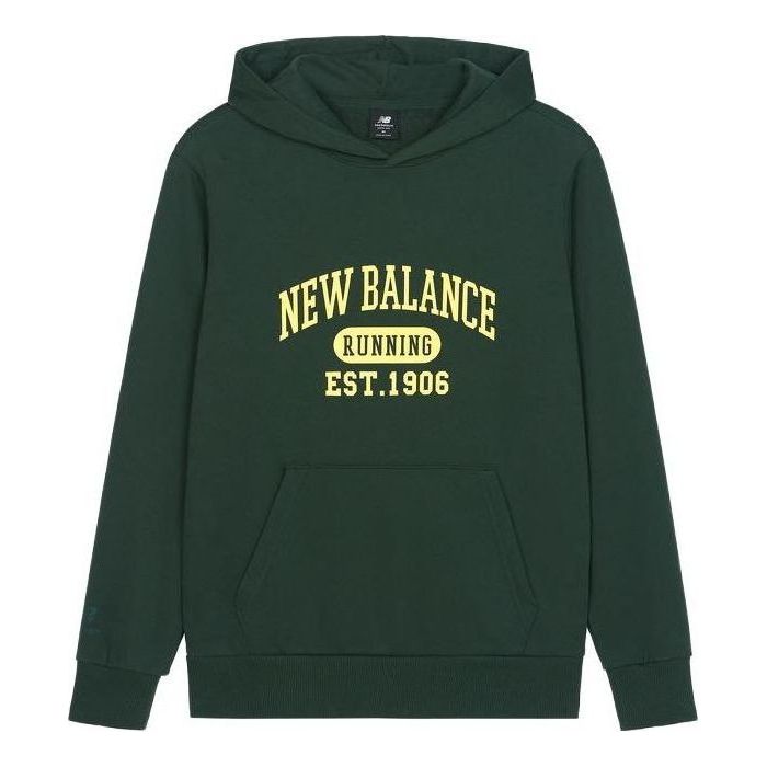 Pulover New Balance Sportswear Logo Hoodie Zelena | AMT31313-JUE