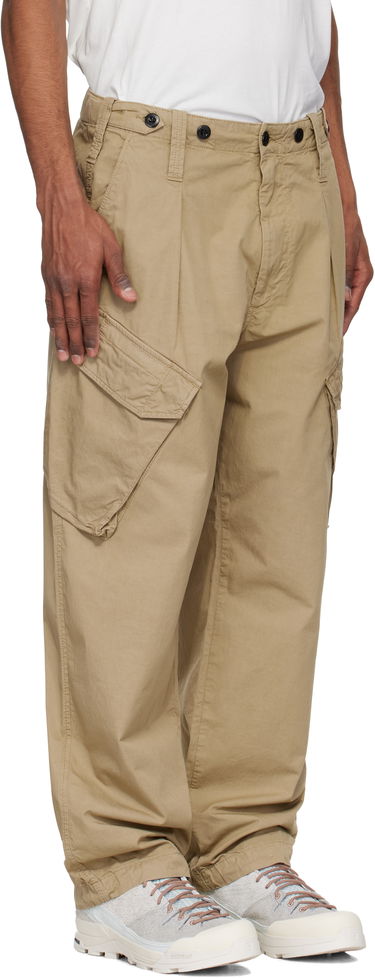 Cargo hlače C.P. Company C.P. Company Loose Cargo Gabardine Pants Črna | 18CMPA286A-110340O, 4