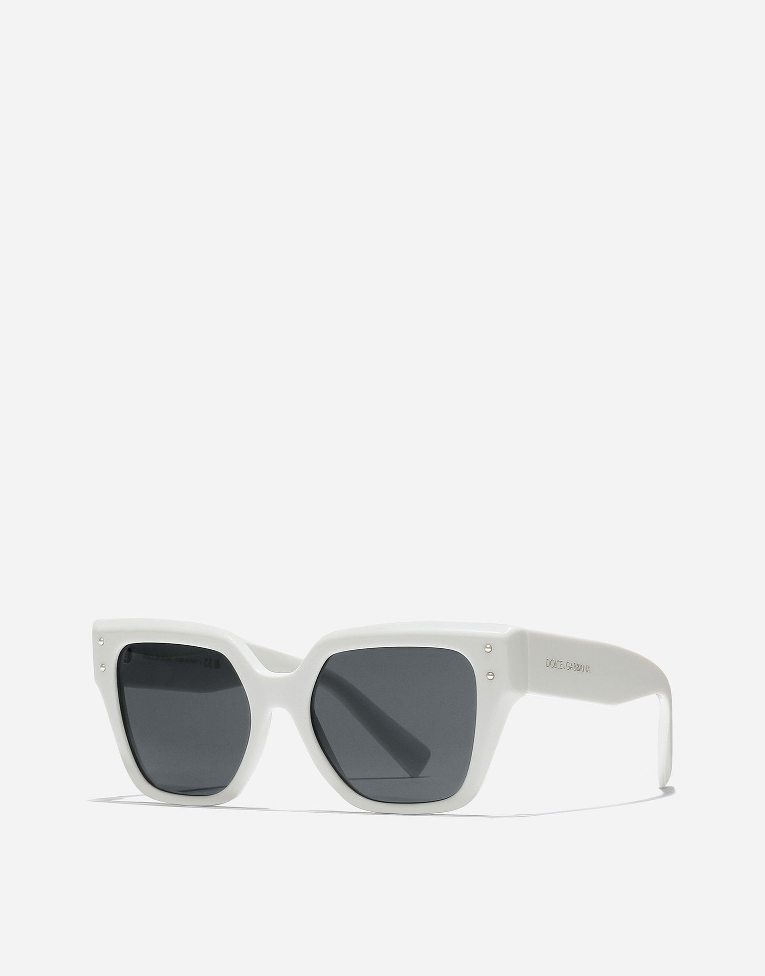 Sončna očala Dolce & Gabbana Sharped Acetate Sunglasses Bela | VG447AVP2879V000, 1
