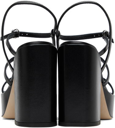 Modni dodatki Aeyde Aeyde Katalin Heeled Sandals Črna | A11-HS-ATNS11BL38-SS24-800-007, 1
