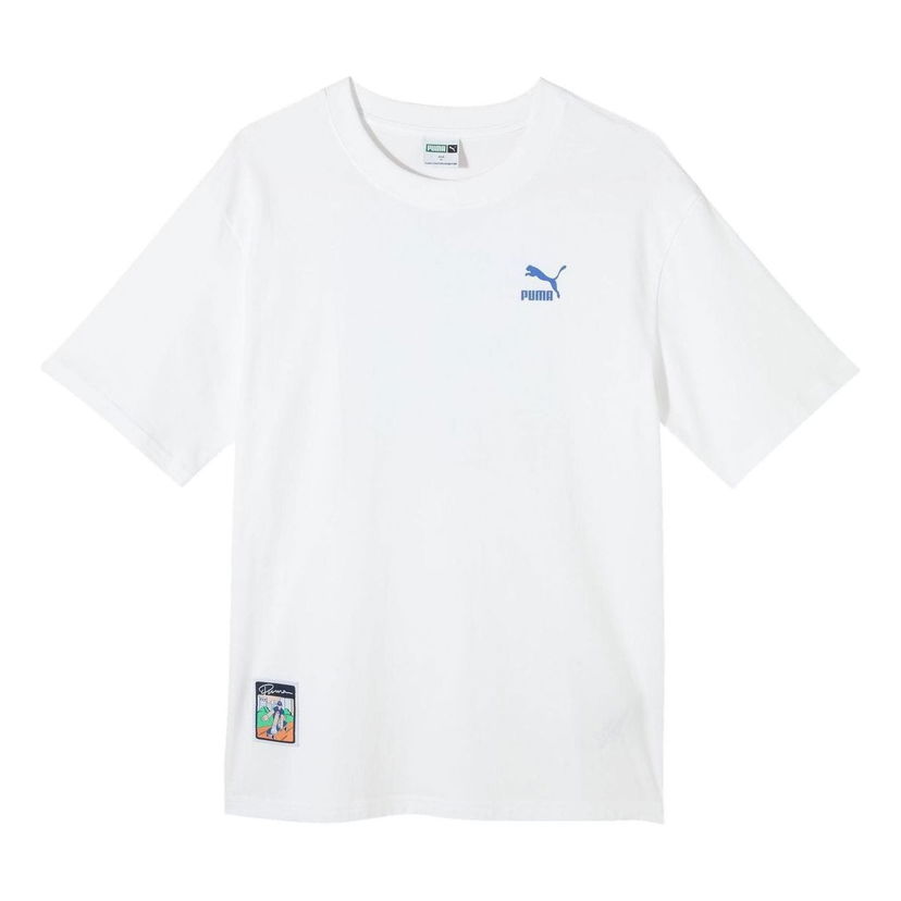Majica Puma Classics PC Graphic T-Shirt Bela | 682342-02