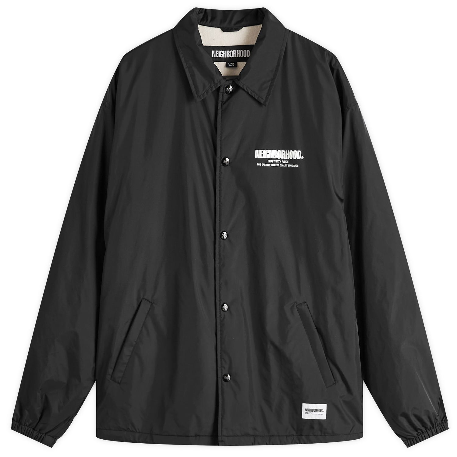 Vetrovka Neighborhood Windbreaker Jacket-1 by Neighborhood Črna | 251TSNH-JKM01-BLK, 0