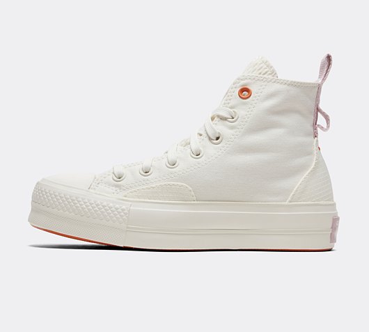 Superge in čevlji Converse Chuck Taylor All Star Lift Hi W Bela | 572419C, 0