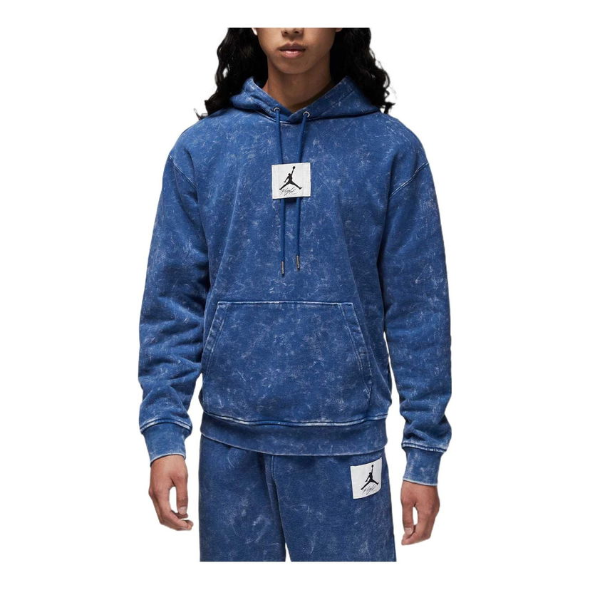 Pulover Jordan Jordan Tie Dye Drawstring Hoodie Modra | DR3088-493